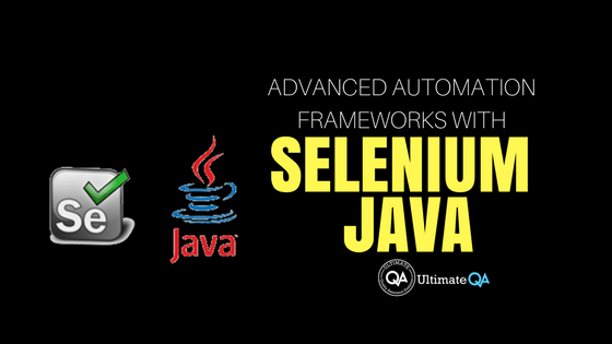 selenium java advanced automation frameworks