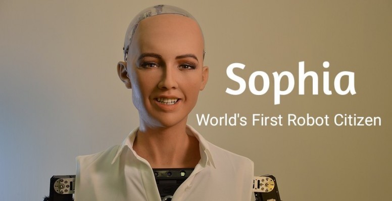 sophia as an example of software bot