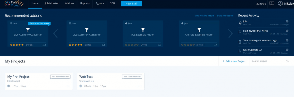 Get Started With TestProject in Under 20 min - Ultimate QA