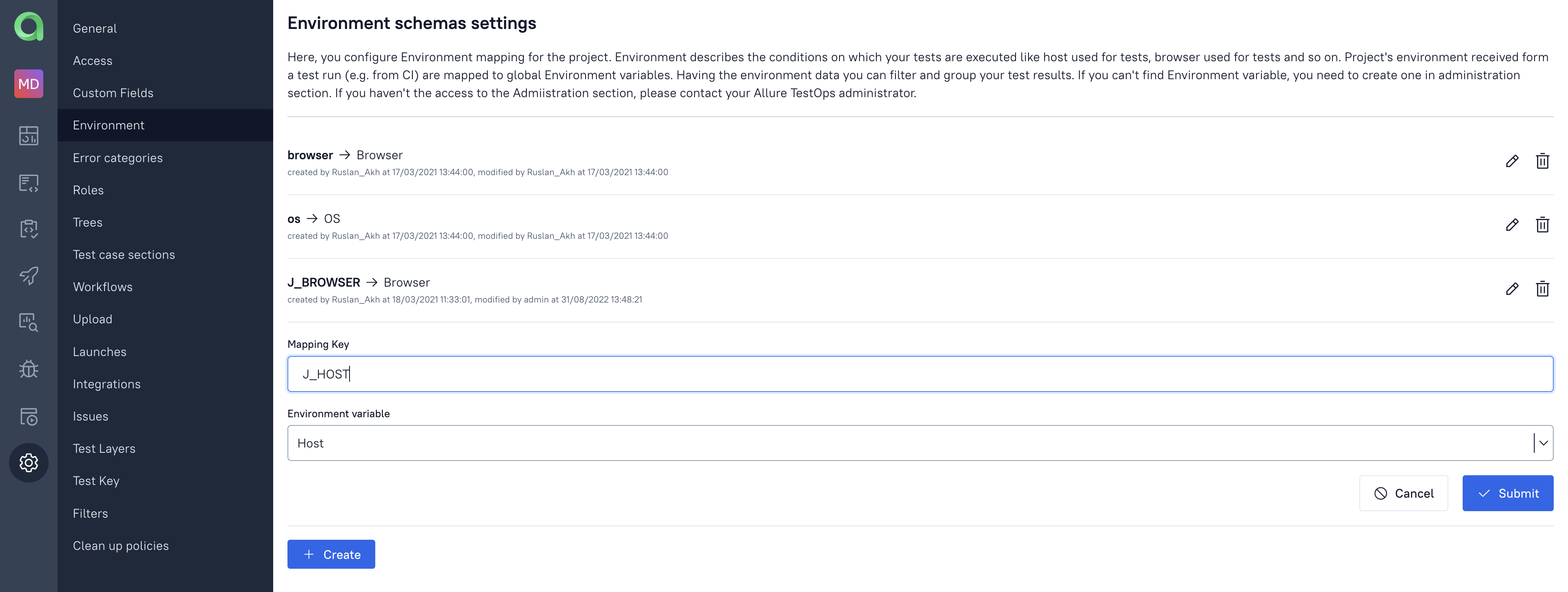 Allure TestOps environment setup