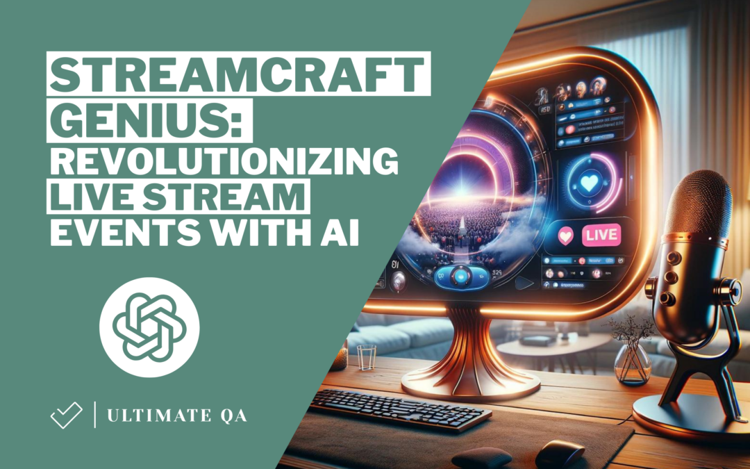 StreamCraft Genius: Revolutionizing Live Stream Events with AI